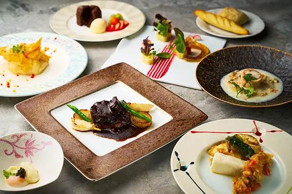 【フランス料理コース/冬】 美しさと独創性、そしておいしさを備えたシェフ特製コース料理プラン