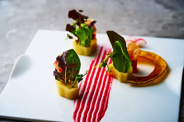 【フランス料理コース/冬】 美しさと独創性、そしておいしさを備えたシェフ特製コース料理プラン